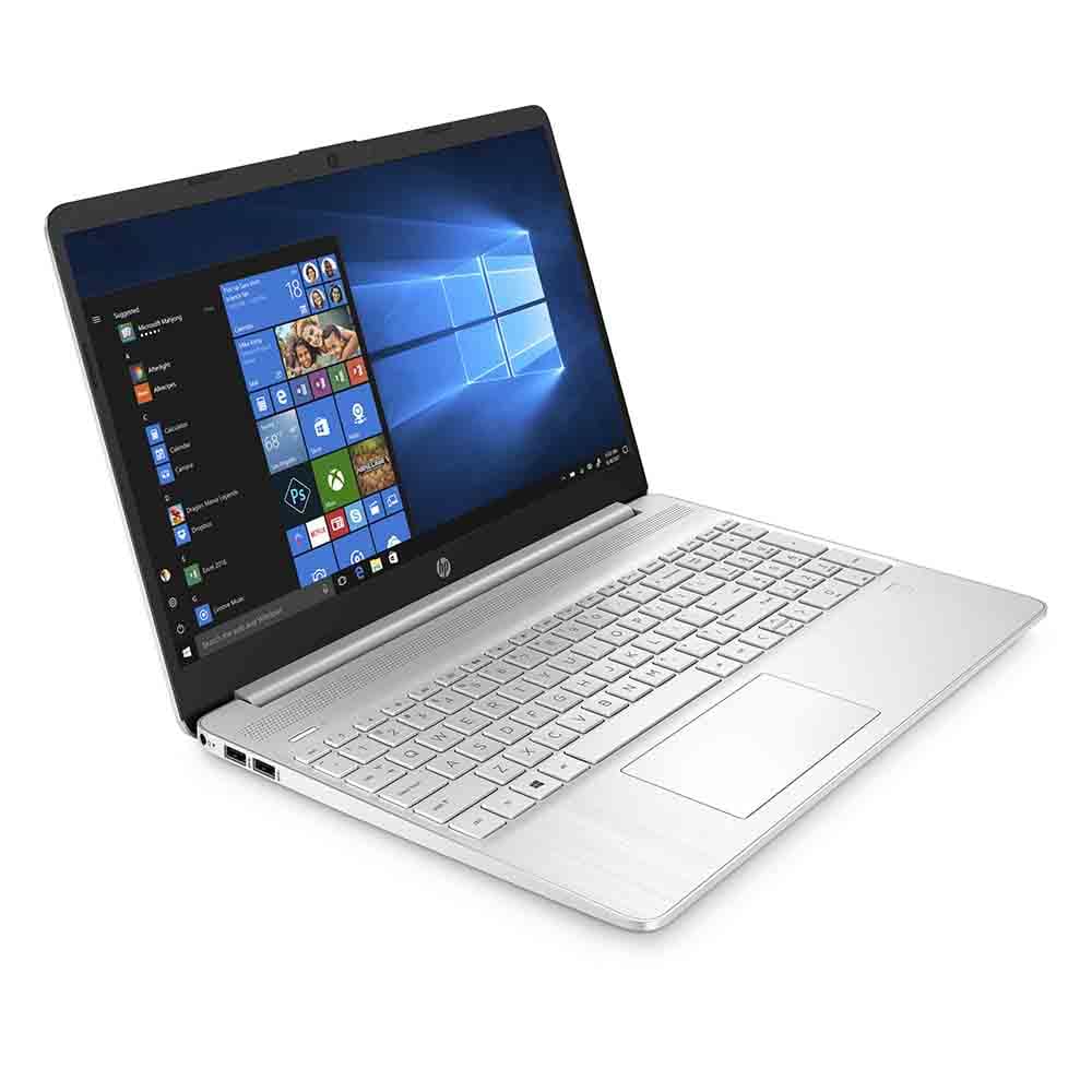 מחשב נייד HP Laptop 15S-FQ2000NJ / 308A3EA - צבע כסוף שלוש שנות אחריות ע