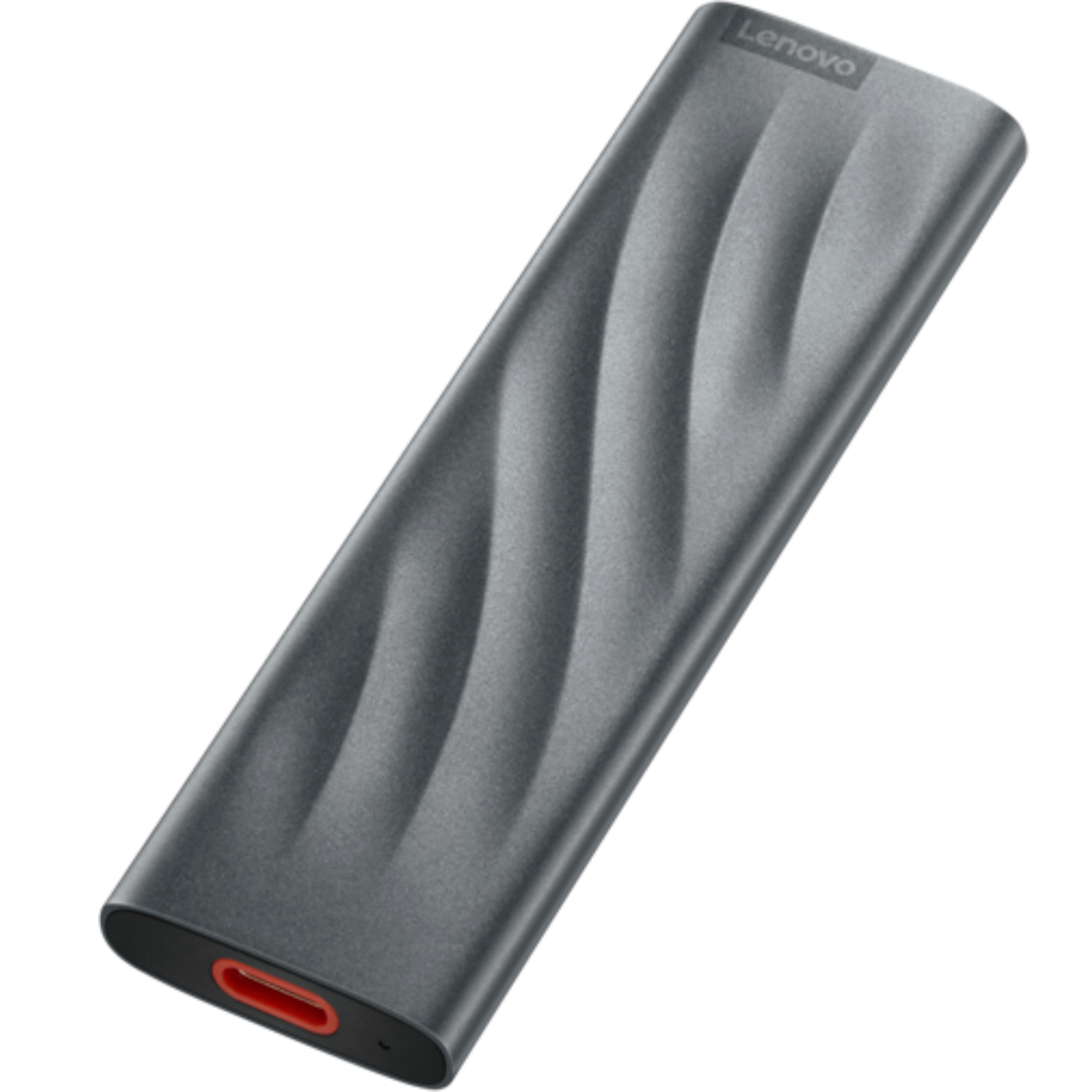 כונן SSD חיצוני נייד Lenovo PS8 Portable 512GB - צבע שחור שלוש שנות אחריות ע