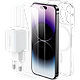 באנדל כיסוי MagSafe שקוף, זוג מגני מסך זכוכית ומטען מהיר 30W ל-Apple iPhone 15 Pro Max מבית Ugreen
