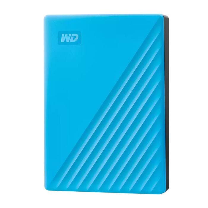 כונן קשיח חיצוני WD My Passport Worldwide WDBPKJ0040BBL 4TB USB 3.2 - צבע כחול שלוש שנות אחריות עי היבואן הרשמי