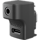 מתאם מיקרופון למצלמות Insta360 Ace/Ace Pro - צבע שחור