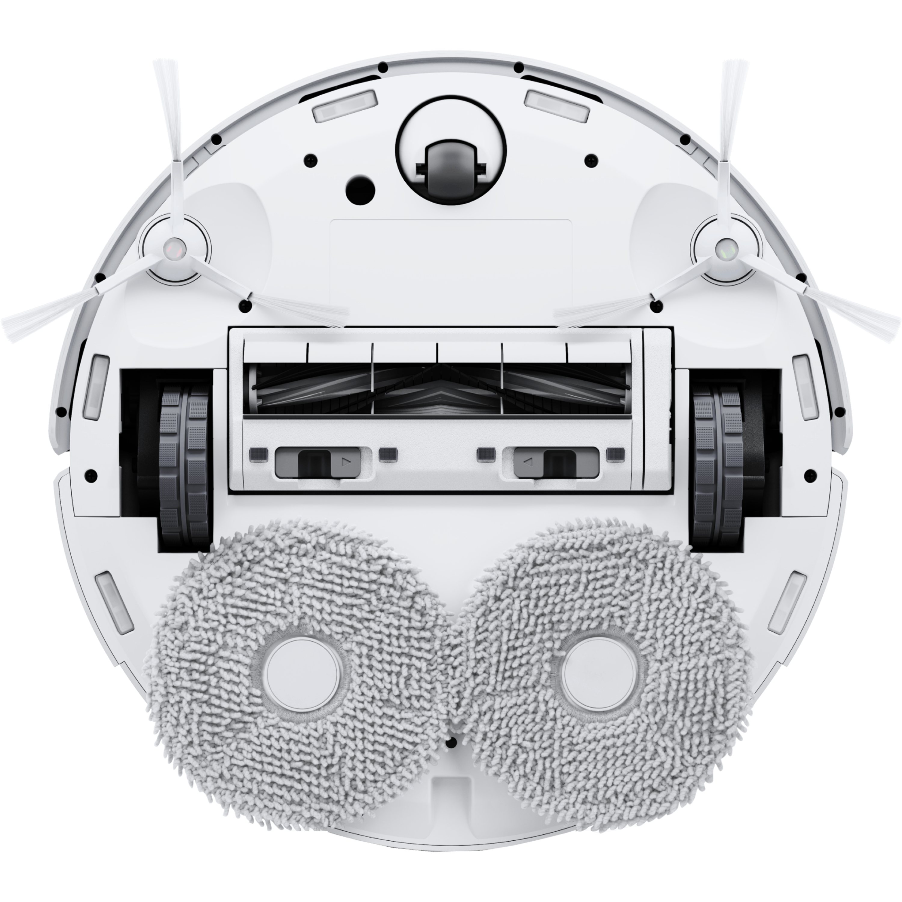 שואב אבק רובוטי שוטף עם עמדת ריקון וניקוי עצמי Ecovacs Deebot X1E Omni - צבע לבן שנתיים אחריות ע