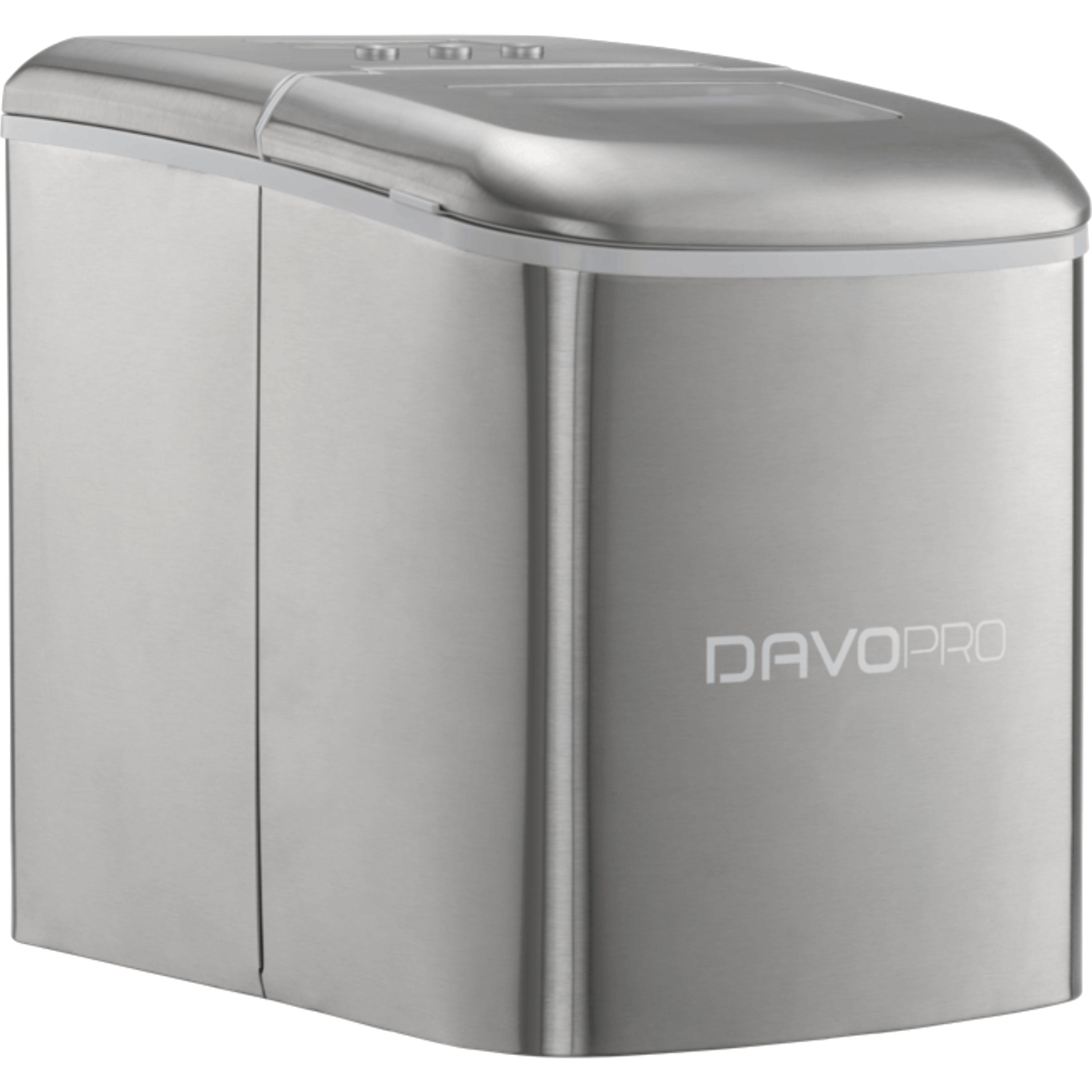 מכשיר להכנת קרח 2.1 ליטר Davo Pro DIM1516 - צבע נירוסטה שנה אחריות ע