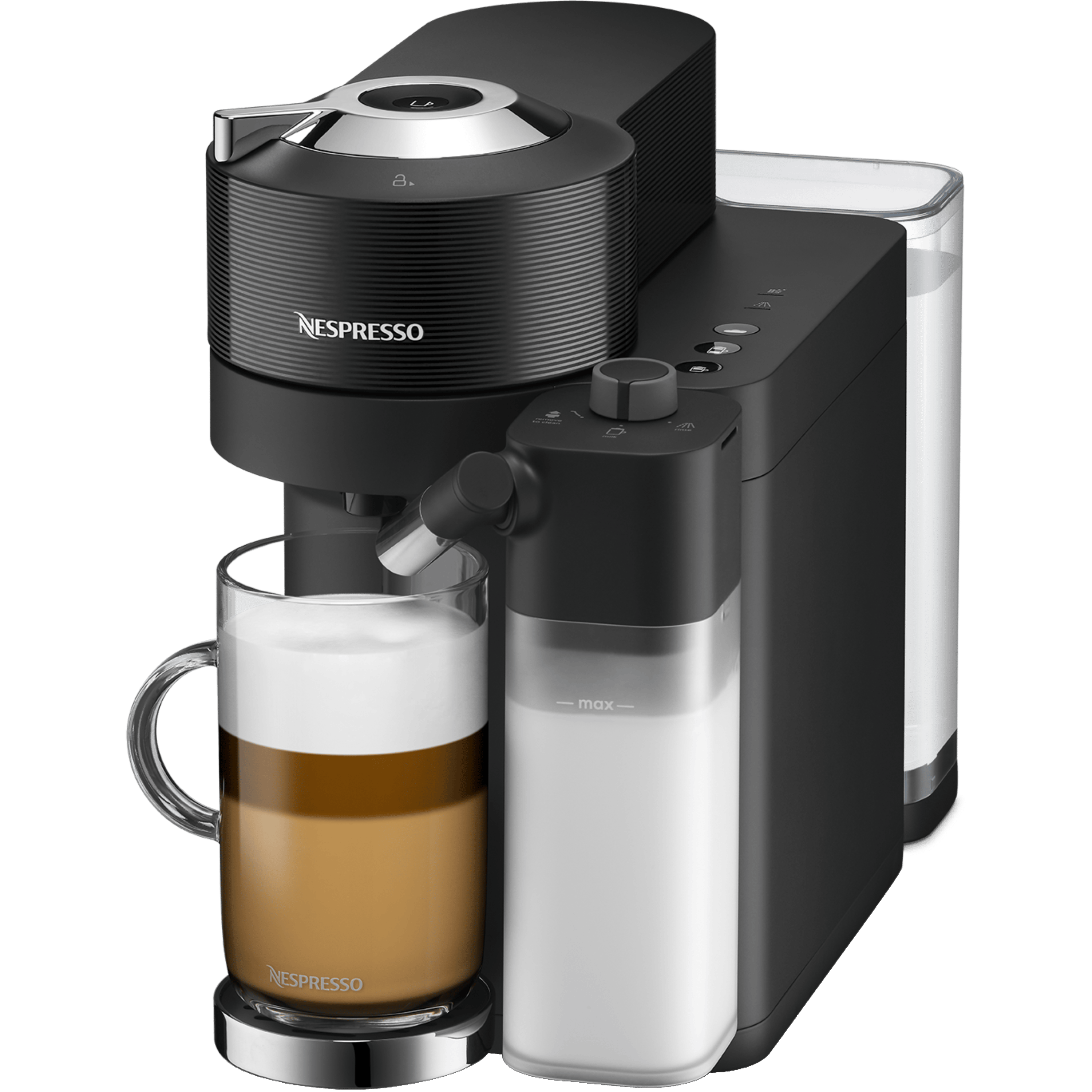 מכונת קפה Nespresso Vertuo Lattissima GDV5-IL-BK-NE - צבע שחור שנה אחריות ע