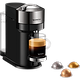 מכונת קפה Nespresso GCV1 Vertuo Next - צבע כרום בשילוב שחור שנה אחריות ע"י היבואן הרשמי