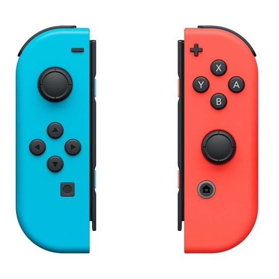 זוג בקרי שליטה Nintendo Switch Joy-Con Pair Neon Red/Neon Blue - צבע אדום/כחול שנה אחריות ע