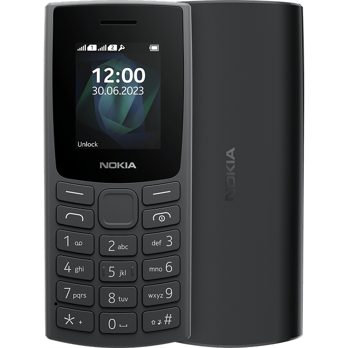 טלפון סלולרי Nokia 105 4G TA-1538 - צבע שחור פחם שנה אחריות עי היבואן הרשמי