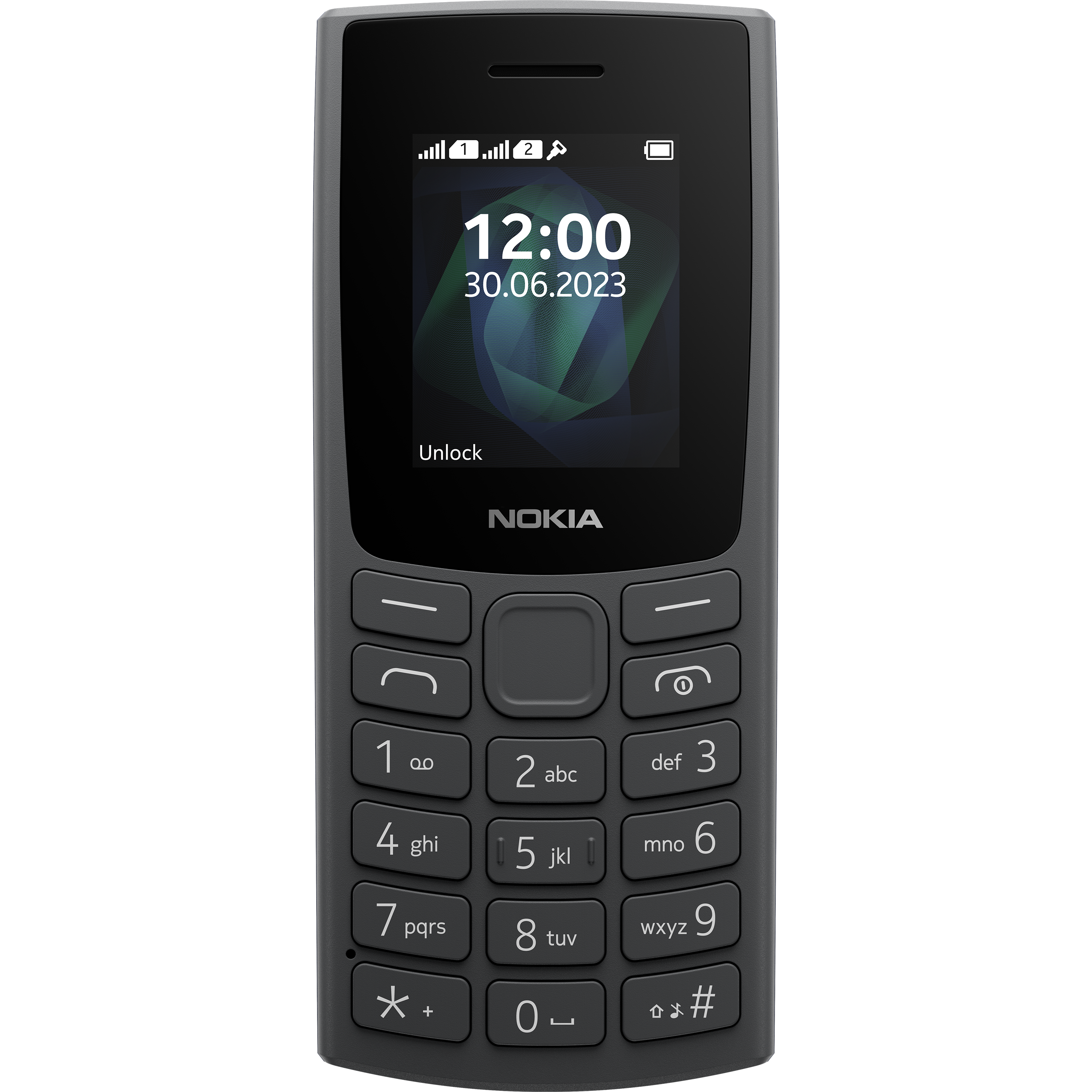 טלפון סלולרי Nokia 105 4G TA-1538 - צבע שחור פחם שנה אחריות ע