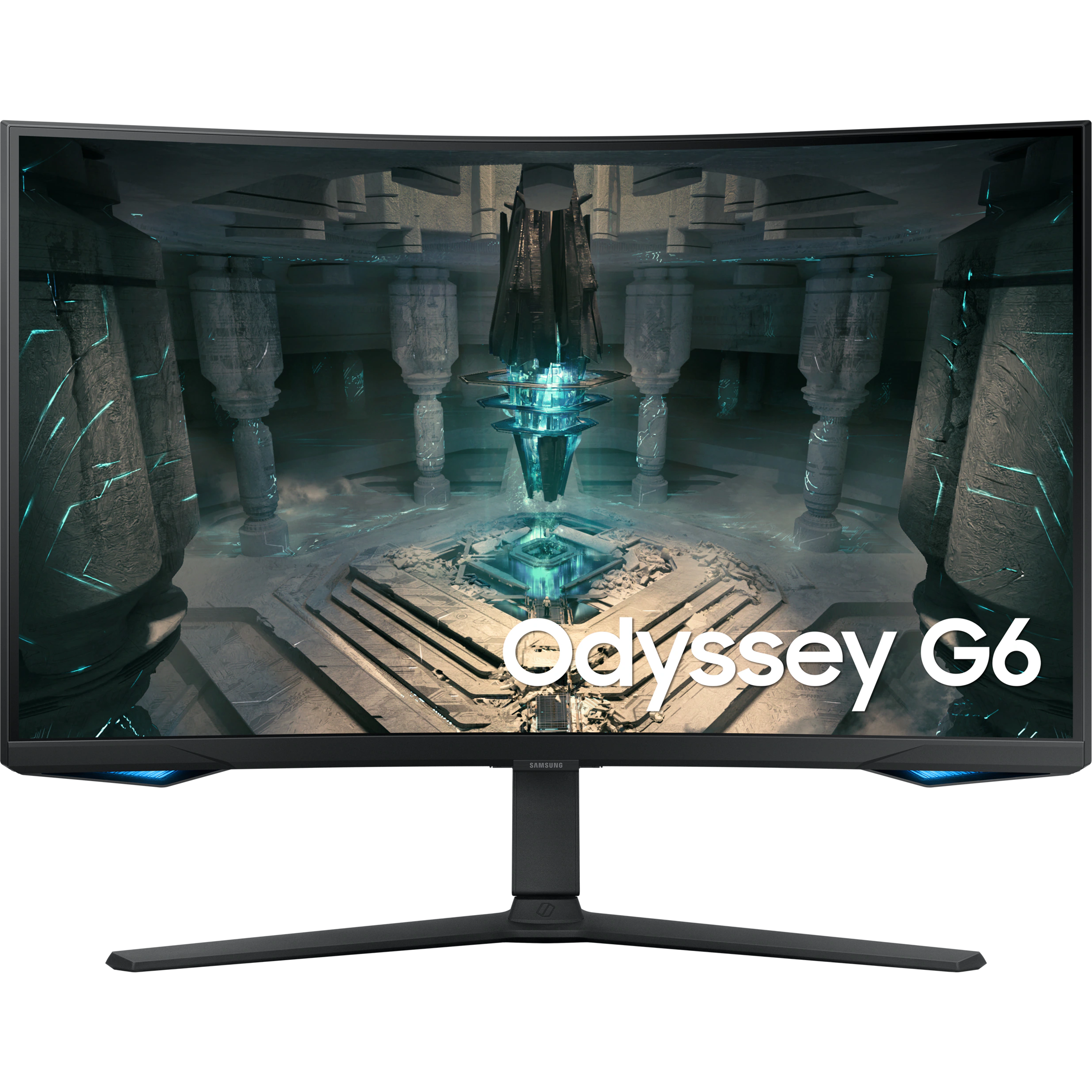 מסך מחשב גיימינג קעור 31.5'' Samsung Odyssey G6 S32BG650EM WQHD VA 240Hz FreeSync Premium Pro 1ms - צבע שחור שלוש שנות אחריות ע