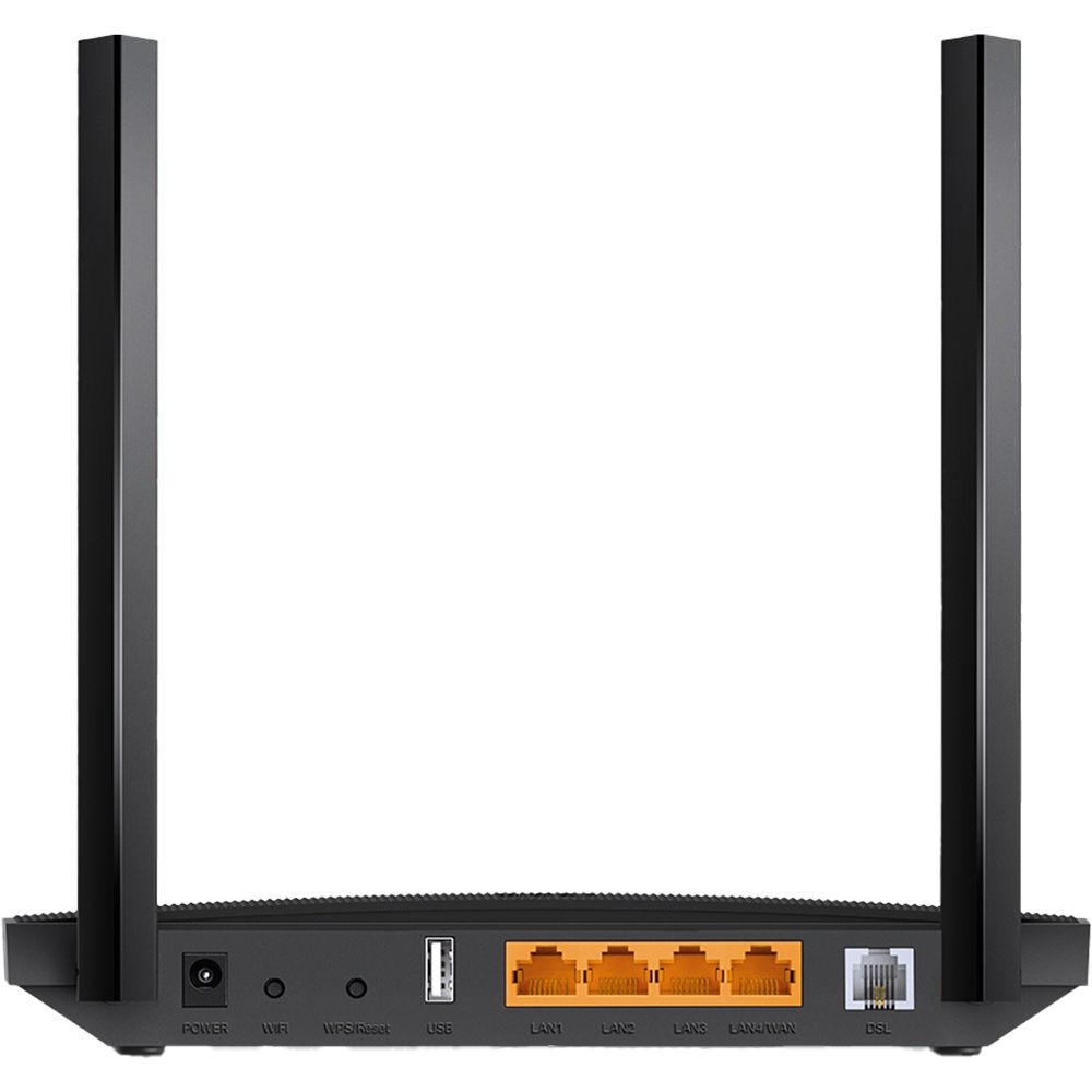 ראוטר אלחוטי TP-Link Archer VR400 V3 AC1200 VDSL/ADSL - צבע שחור שלוש שנות אחריות ע