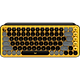 מקלדת מכאנית Logitech POP Keys 2.4Ghz/Bluetooth - צבע שחור צהוב