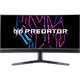 מסך מחשב גיימינג קעור 34'' Acer Predator X34 V FreeSync Premium OLED UWQHD 0.1ms 175Hz - צבע שחור שלוש שנות אחריות ע"י היבואן הרשמי