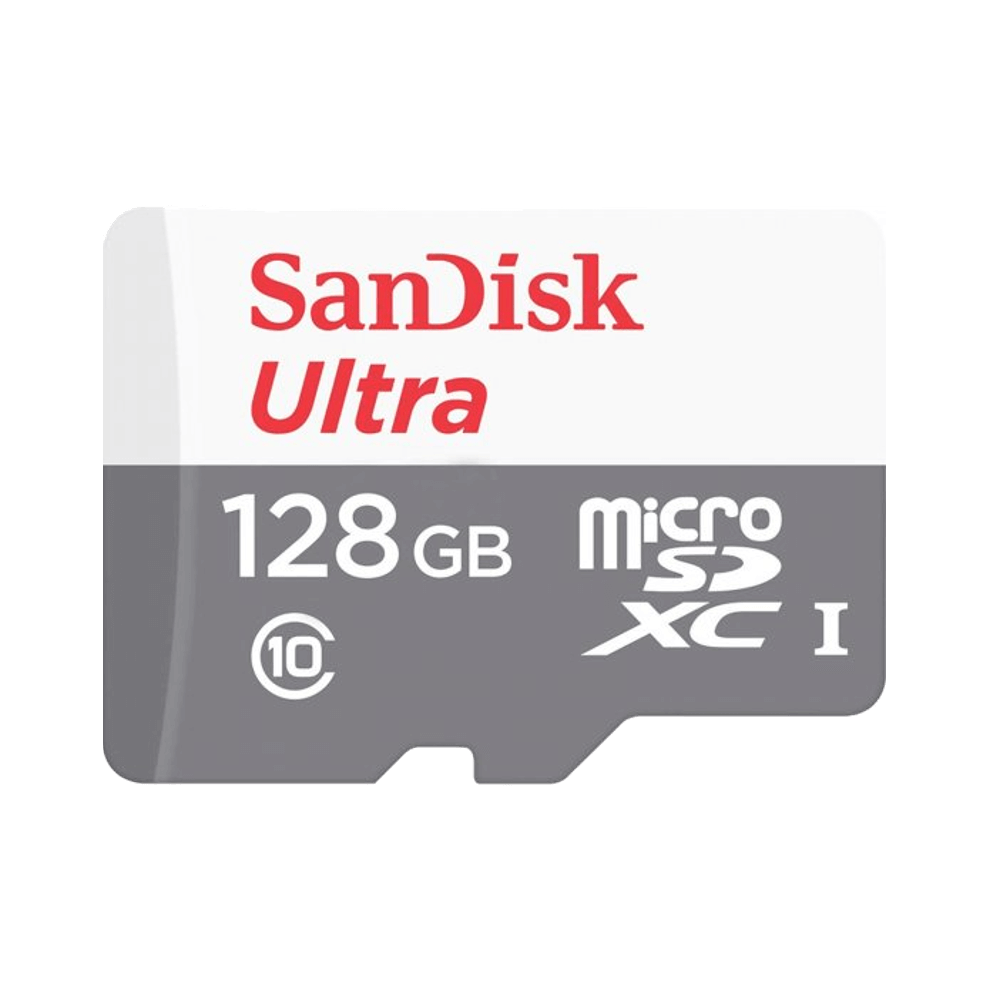 כרטיס זיכרון SanDisk Ultra microSDXC 128GB 100MB/s Class 10 UHS-I - חמש שנות אחריות ע