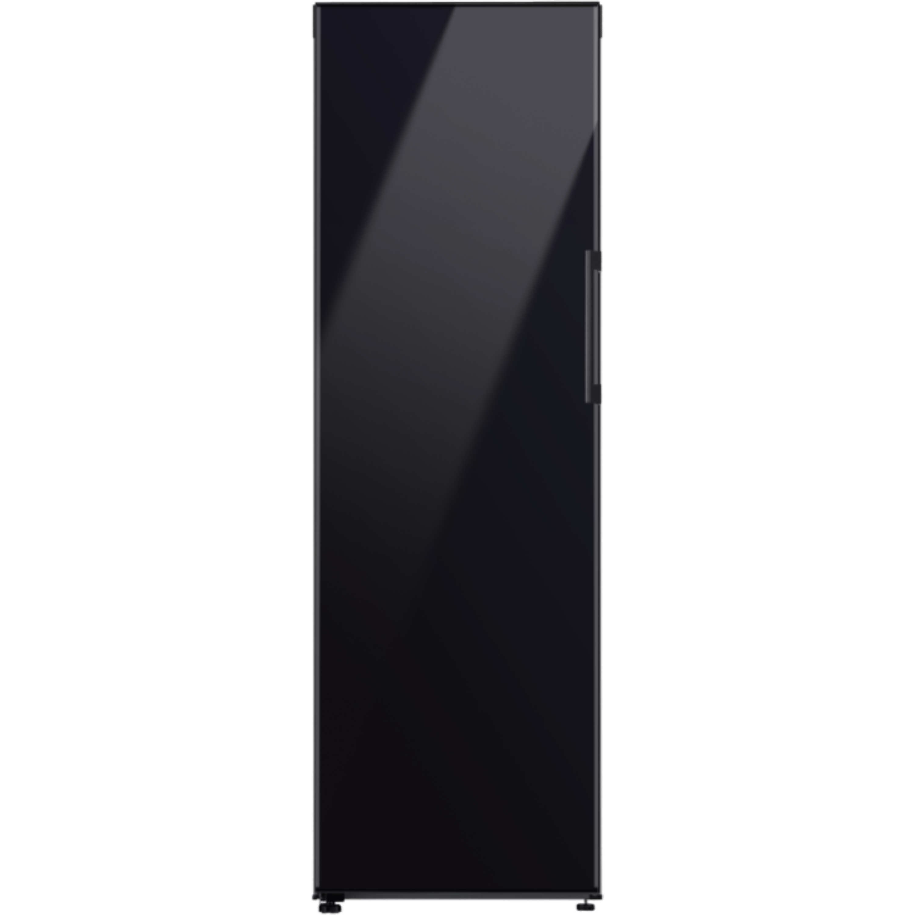 מקפיא/מקרר דלת אחת 327 ליטר Samsung RZ32C7600BK Inverter עם התקן שבת מובנה - גימור זכוכית שחורה אחריות ע