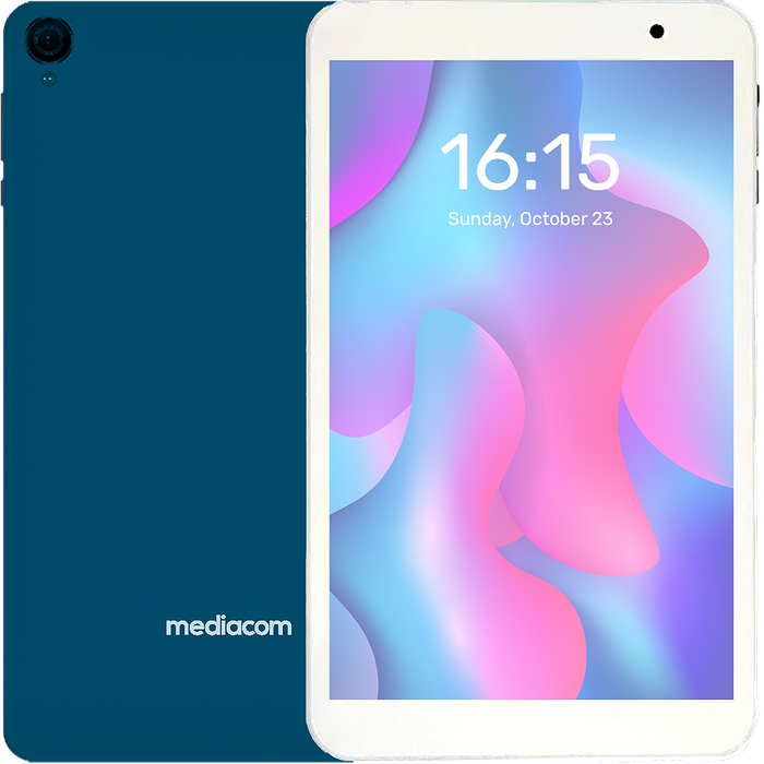 טאבלט 8'' Mediacom SmartPad Iyo 8 32GB 2GB RAM - צבע כחול שנה אחריות עי היבואן הרשמי