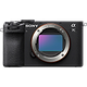 מצלמה דיגיטלית ללא מראה גוף בלבד Sony Alpha 7C II - צבע שחור שלוש שנות אחריות ע"י היבואן הרשמי
