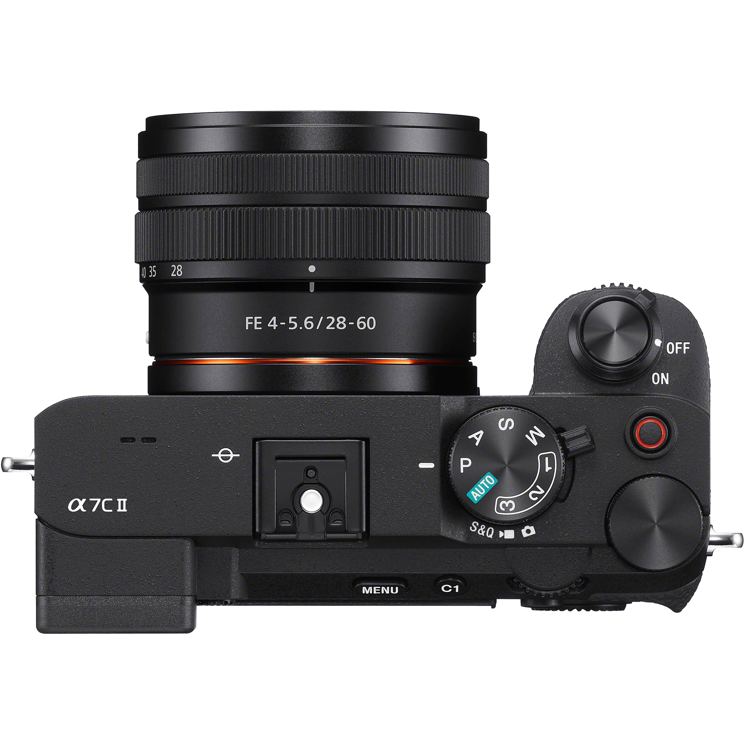 מצלמה דיגיטלית ללא מראה הכוללת עדשה Sony Alpha 7C II FE 28-60mm f/4-5.6 - צבע שחור שלוש שנות אחריות ע