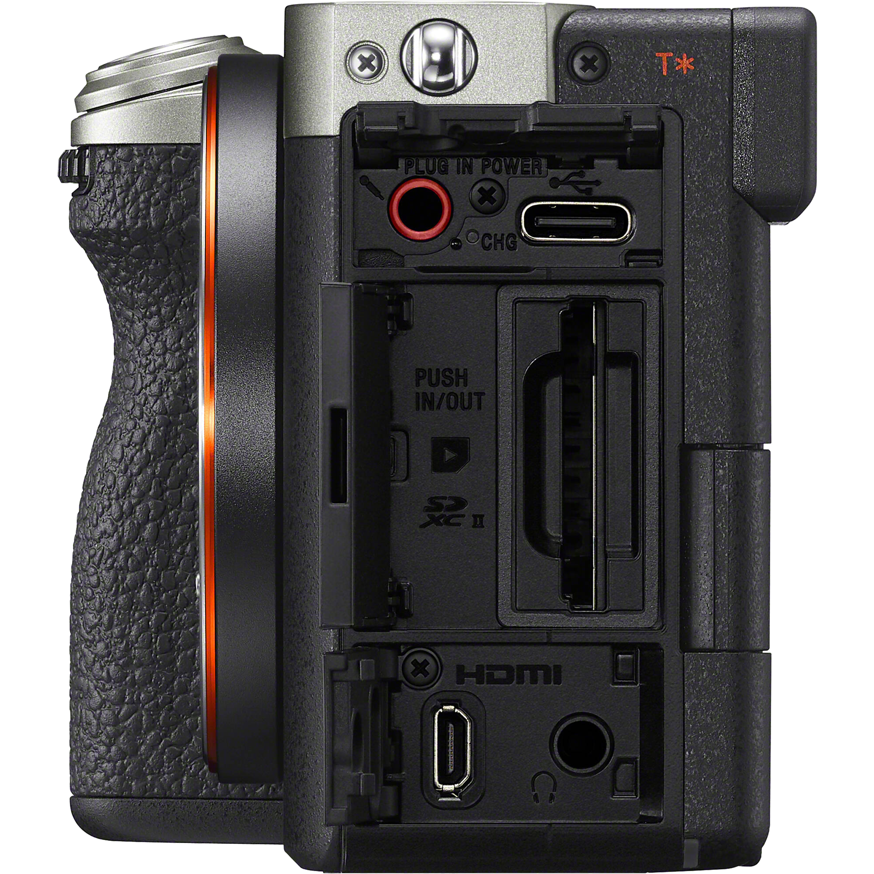 מצלמה דיגיטלית ללא מראה הכוללת עדשה Sony Alpha 7C II FE 28-60mm f/4-5.6 - צבע כסוף שלוש שנות אחריות ע