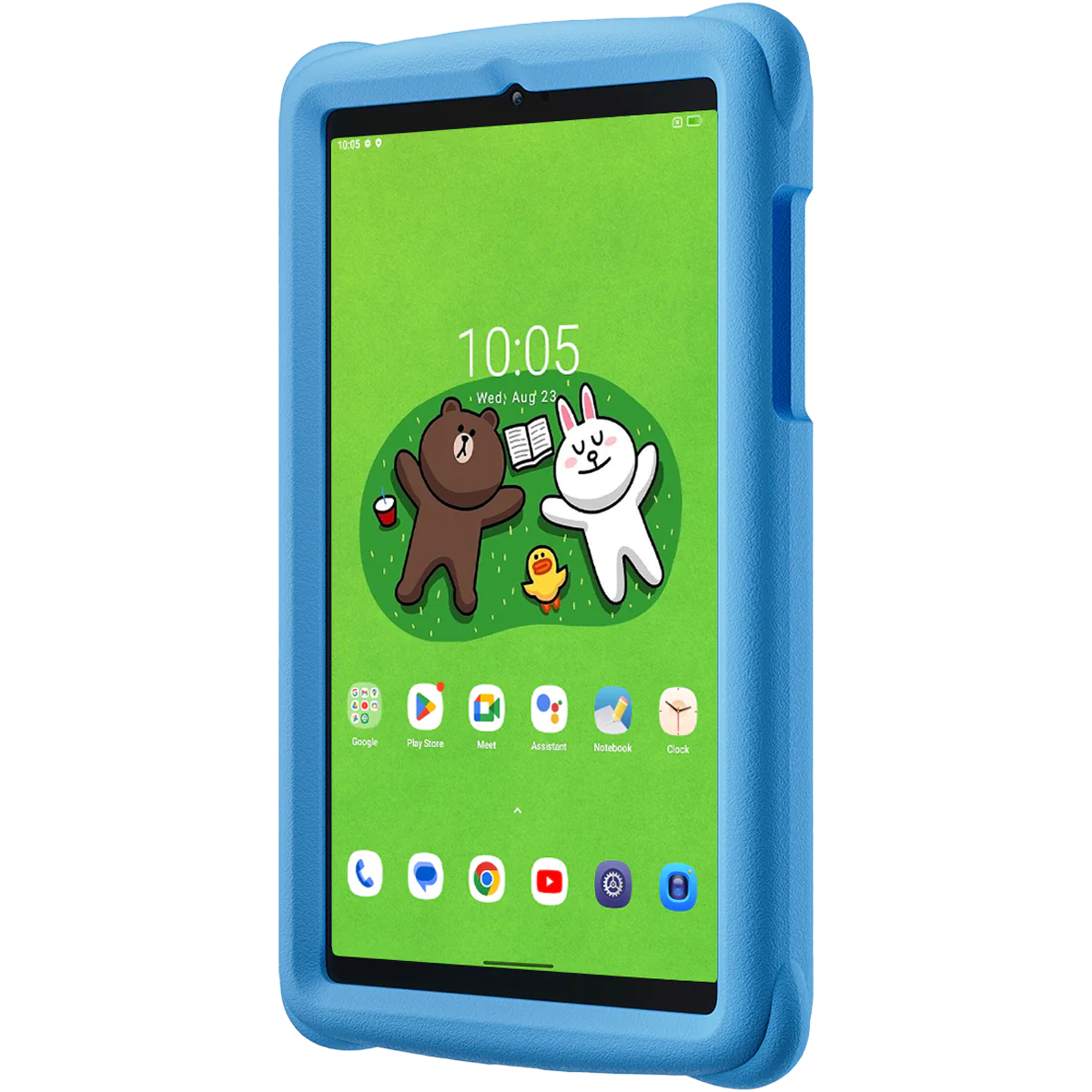 טאבלט קשיח לילדים Blackview Tab 60 Kids 128GB 4GB RAM 4G LTE + WiFi - צבע כחול שנתיים אחריות ע