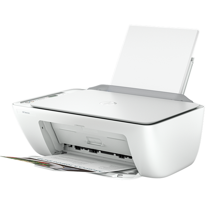 מדפסת אלחוטית משולבת HP DeskJet 2810 All-in-One - צבע לבן שנה אחריות עי יבואן רשמי