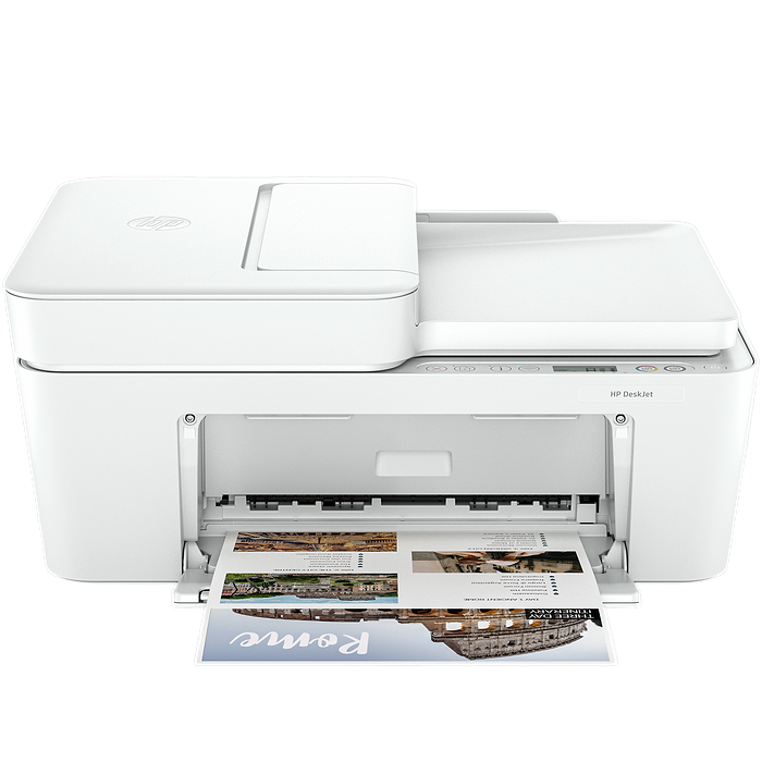 מדפסת אלחוטית משולבת HP DeskJet 4220 All-in-One - צבע לבן שנה אחריות עי יבואן רשמי