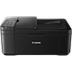 מדפסת אלחוטית 4 ב-1 עם פקס Canon Pixma TR4650 - צבע שחור שנתיים אחריות ע"י היבואן הרשמי
