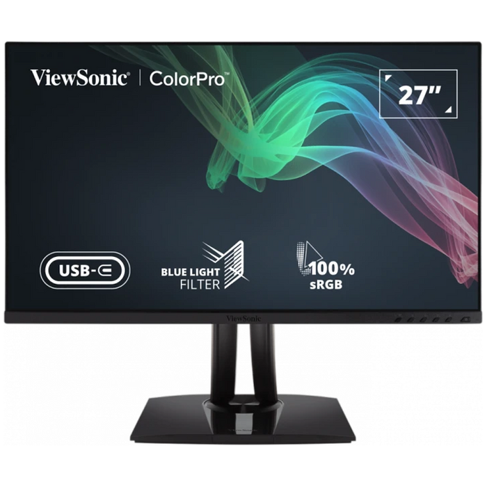 מסך מחשב נייד 27ViewSonic VP2756-4K UHD IPS - צבע שחור שלוש שנות אחריות עי יבואן רישמי
