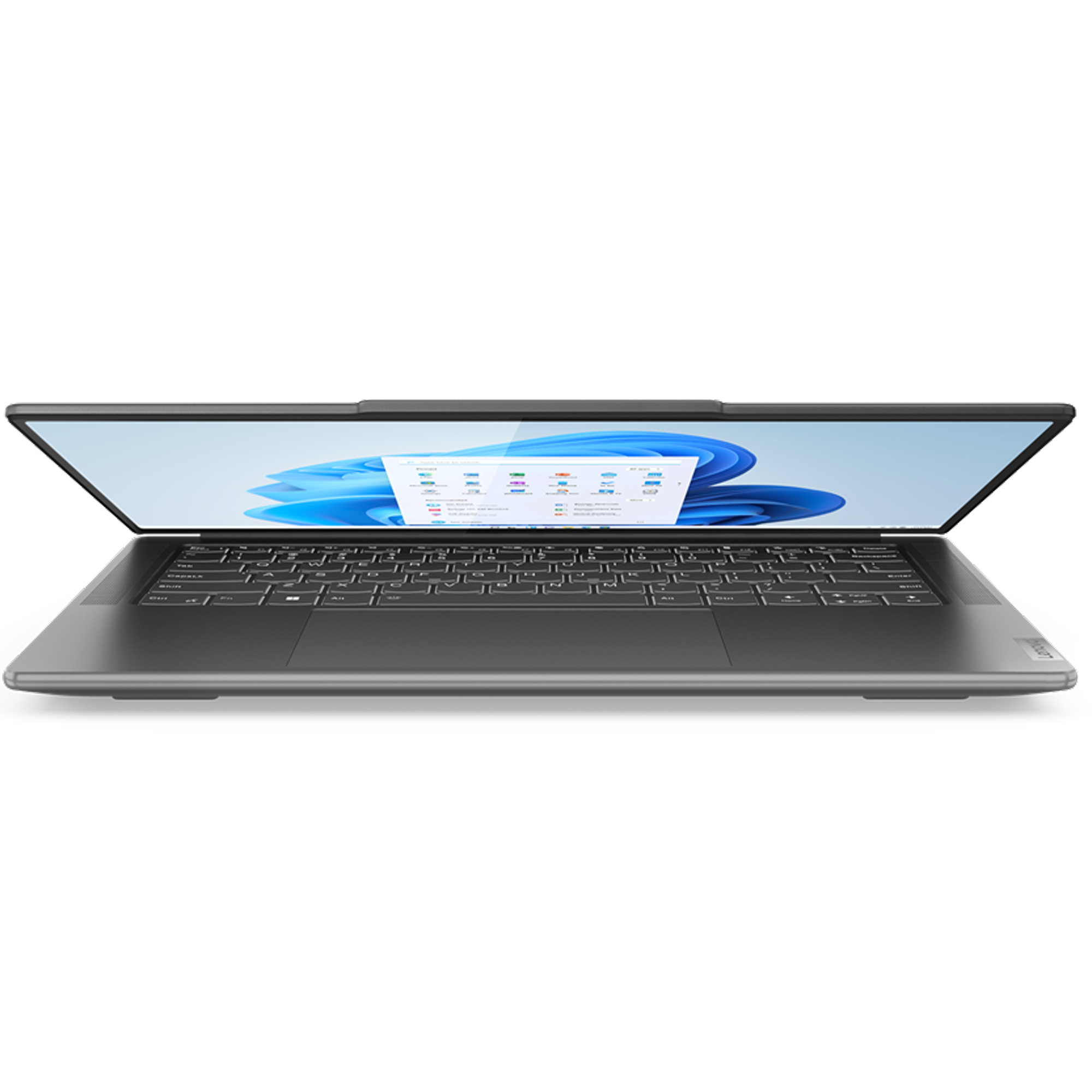 מחשב נייד עם מסך מגע Lenovo Yoga Pro 9 14IRP8 - 83BU003LIV - Core i7-13750H RTX 4050 1TB SSD 32GB RAM Windows 11 - צבע אפור שלוש שנות אחריות ע