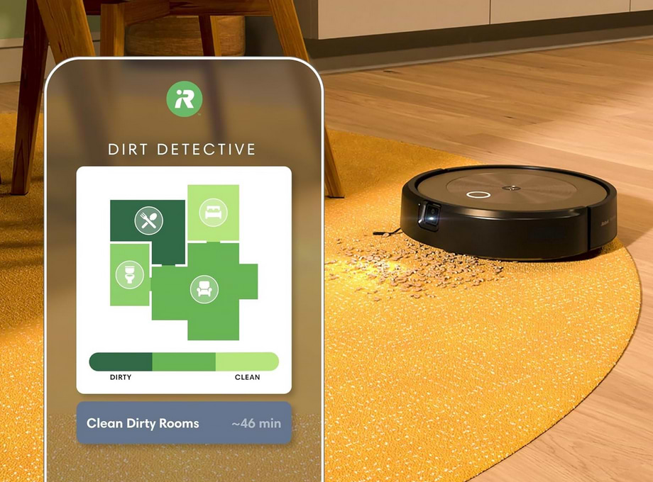 שואב רובוטי +iRobot Roomba j9 - צבע שחור שנה אחריות ע"י היבואן הרשמי 