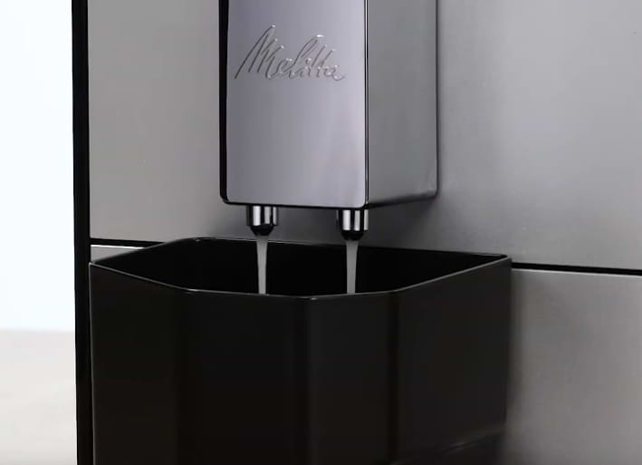 מכונת קפה לפולי קפה אוטומטית Melitta Caffeo Solo Frosted Black - צבע שחור שנה אחריות ע"י היבואן הרשמי 