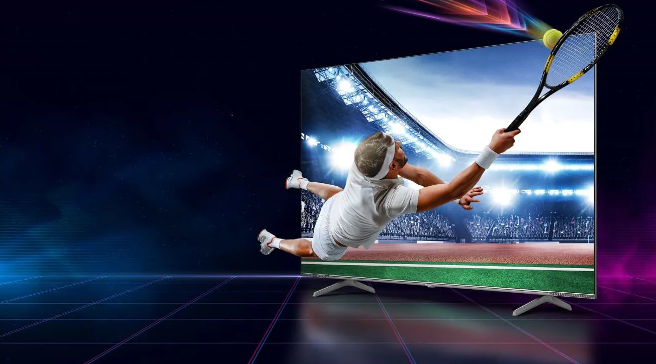 טלוויזיה חכמה 75 אינץ' Hisense 75E7KQ PRO Smart TV 4k QLED - שלוש שנים אחריות ע"י היבואן הרשמי 