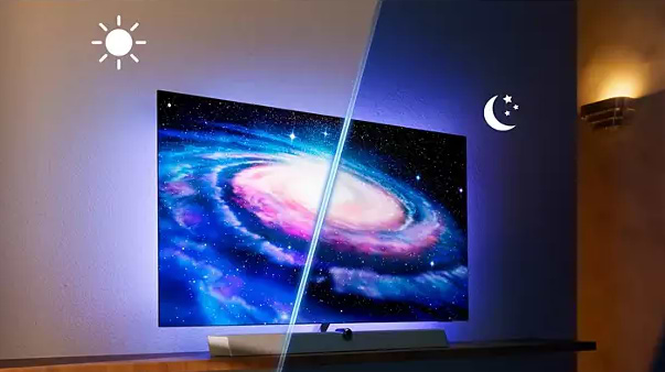 טלוויזיה חכמה 77" Philips 77OLED908/12 Smart 4K OLED - שנתיים אחריות ע"י היבואן הרשמי 