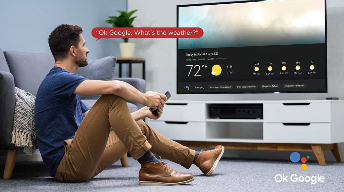 טלוויזיה חכמה 85" TCL 85V7A UHD LED 4K Google TV - אחריות ע"י אלקטרה היבואן הרשמי