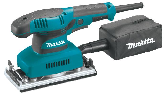 מלטשת פינישים חשמלית 190W 93X185 מ"מ ויסות מהירות Makita BO3710