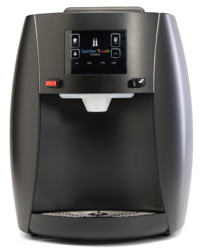 בר מים מסך טאצ' מאושר לשימוש בשבת Hadass Water SPIRIT TOUCH PLUS - צבע שחור אחריות ע"י היבואן הרשמי 