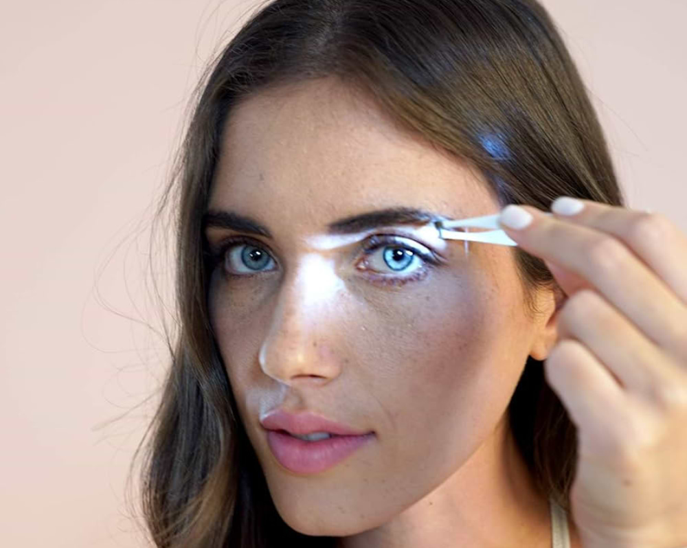 פינצטה לד מאירה סנסיקה Sensica Lumi Tweezers SNX00100  