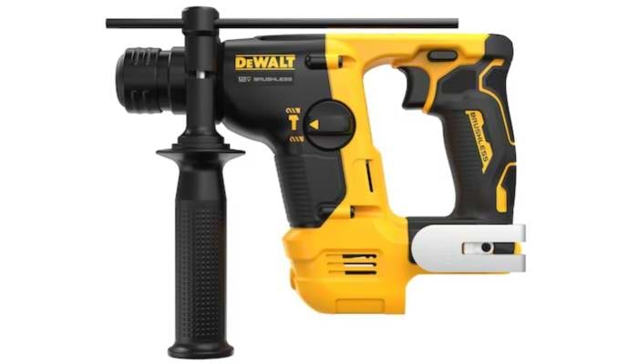 סט 12V אימפקט,פטישון,מקדחה+2 סוללות DeWALT 2AH ומטען 801/701/072 /P2-2AH
