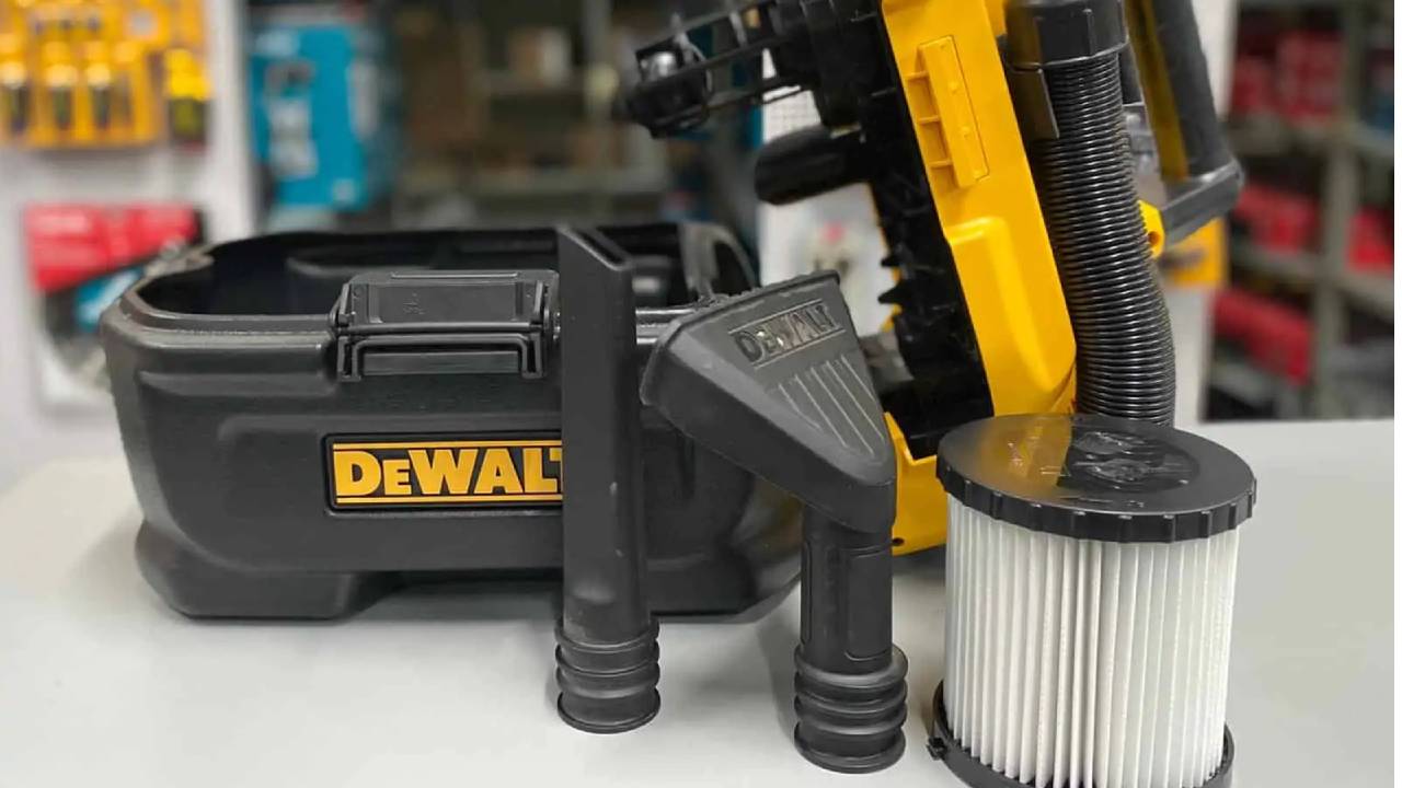 שואב משולב מפוח עם פילטר פנימי 18/20V  DCV580N/DCV580B DeWALT - גוף בלבד