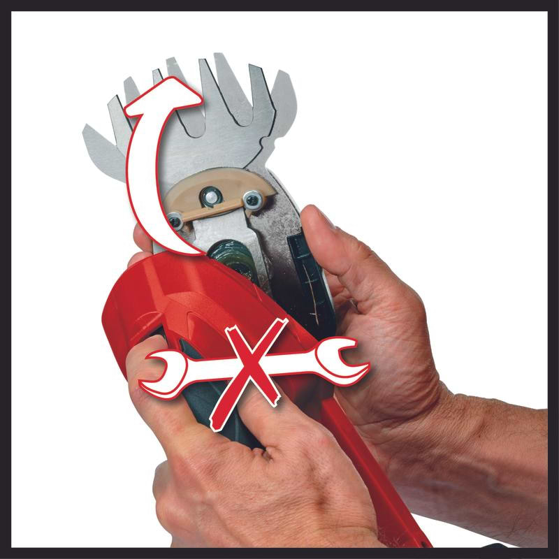 החלפת להב ללא כלים.