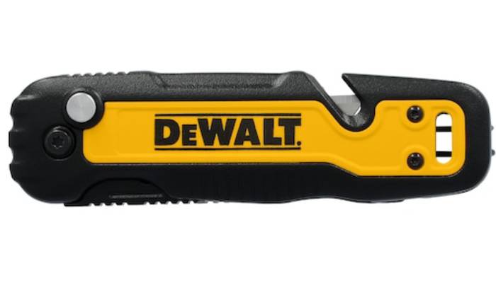 סכין טרפז מתקפלת ממתכת עם מחסנית + 5 להבים DWHT10992 DeWALT 