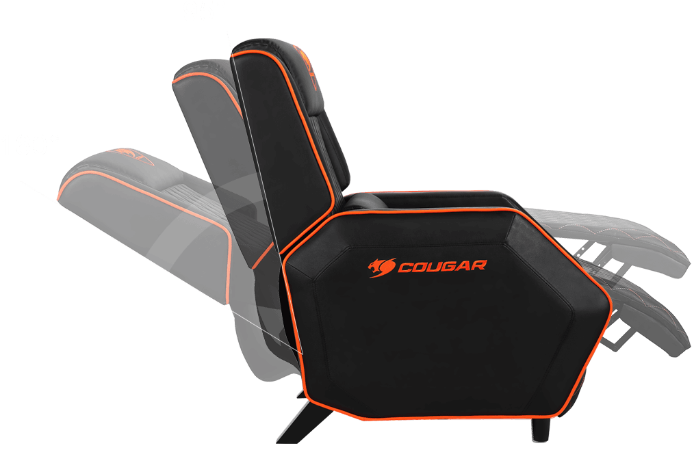 כורסת גיימרים Cougar Ranger - צבע שחור שנה אחריות ע"י יבואן הרשמי