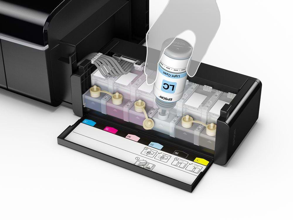 בקבוק דיו מקורי 65 מ"ל Epson EcoTank 103 Black Ink Bottle - צבע שחור 