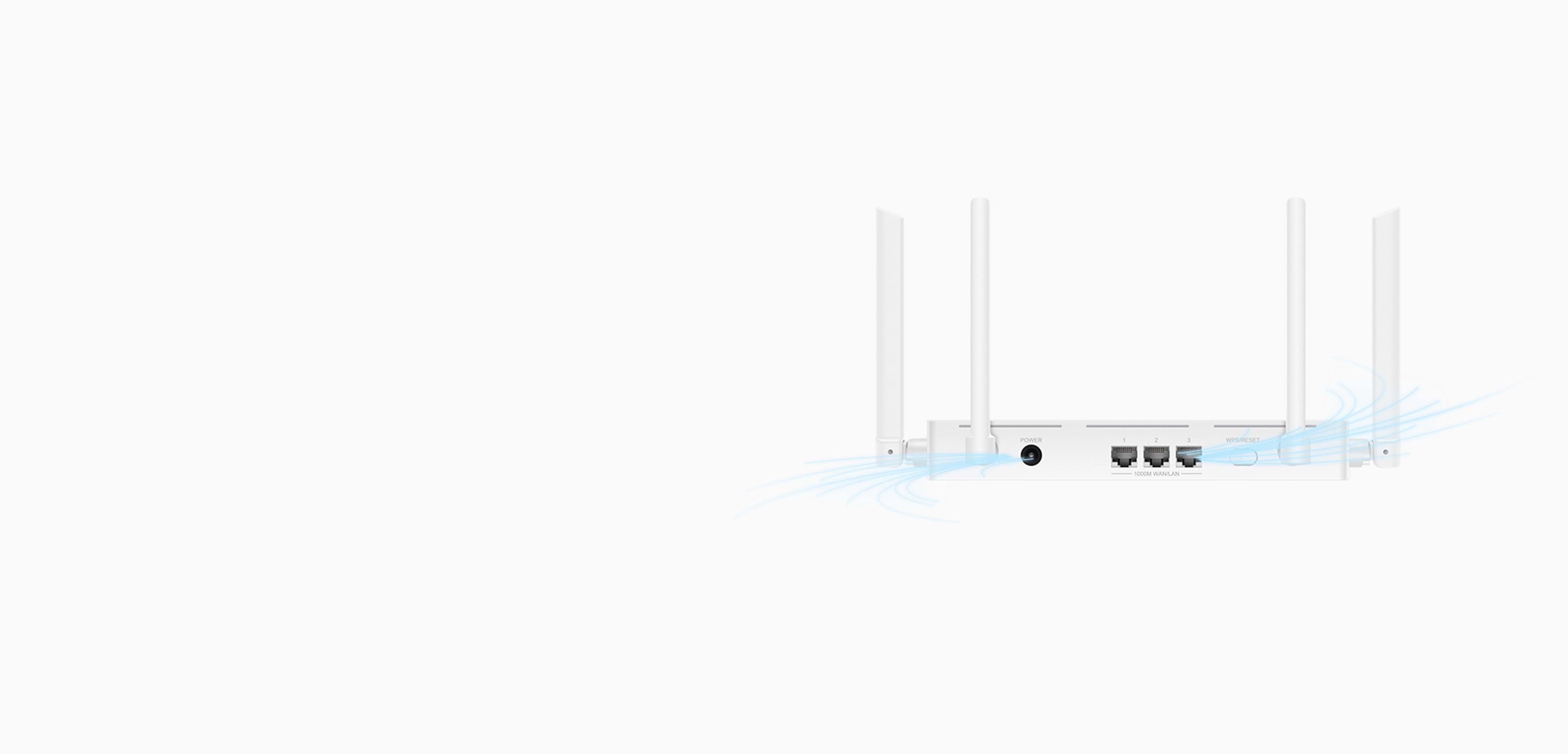 ראוטר אלחוטי Huawei WiFi AX2 HarmoneyOS Mesh+ WiFi 6 - צבע לבן שלוש שנות אחריות ע"י יבואן הרשמי