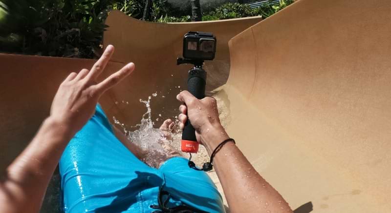 תמונה אווירה ידית אחיזה עם מצוף GoPro The Handler