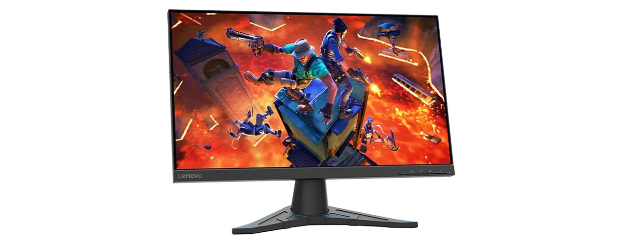 מסך מחשב גיימינג 24'' Lenovo G24e-20 VA FreeSync Premium FHD 100Hz 1ms - צבע שחור שלוש שנות אחריות ע"י יבאן הרשמי
