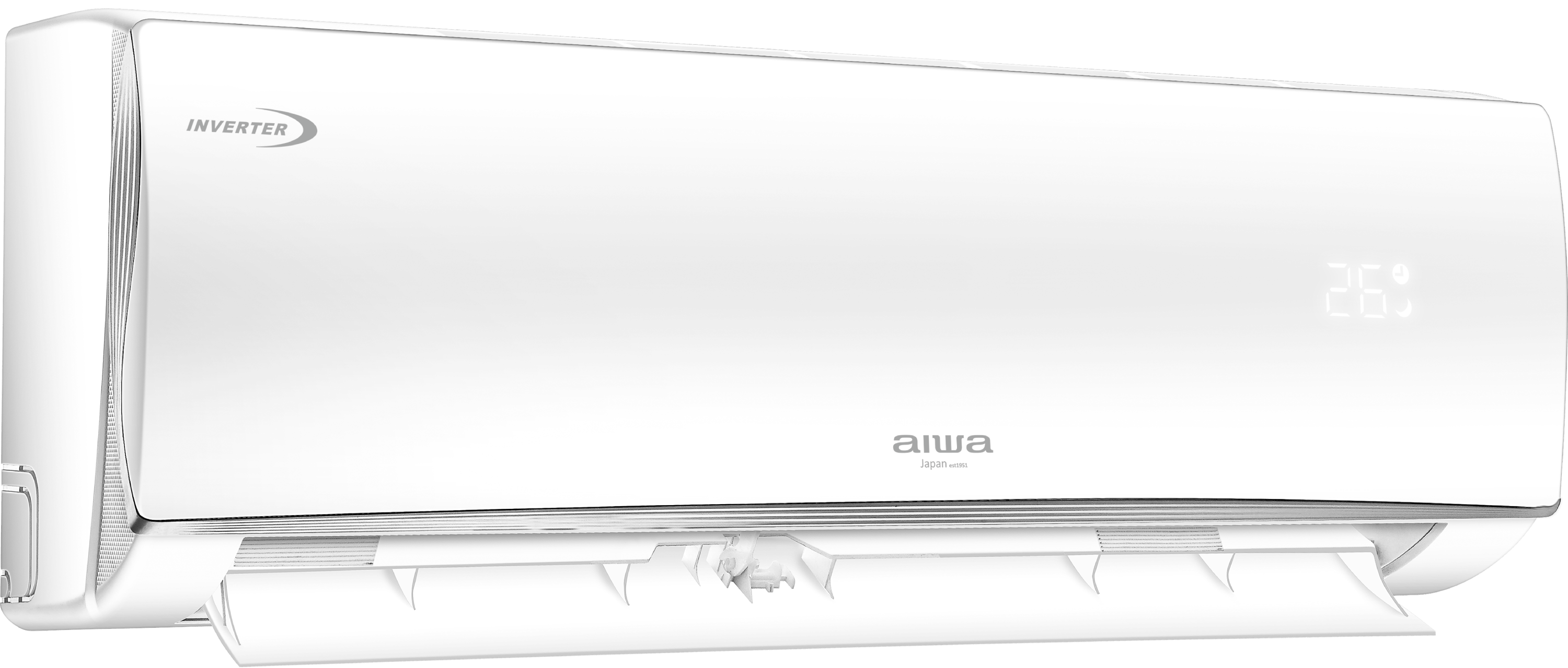 מזגן עילי Aiwa Inverter Wifi AC21400 - צבע לבן אחריות ע"י היבואן הרשמי