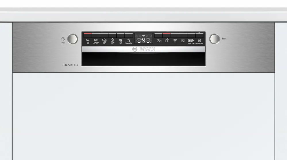 מדיח כלים חצי אינטגרלי 14 מערכות כלים Bosch SMI4HCS48E תוצרת גרמניה