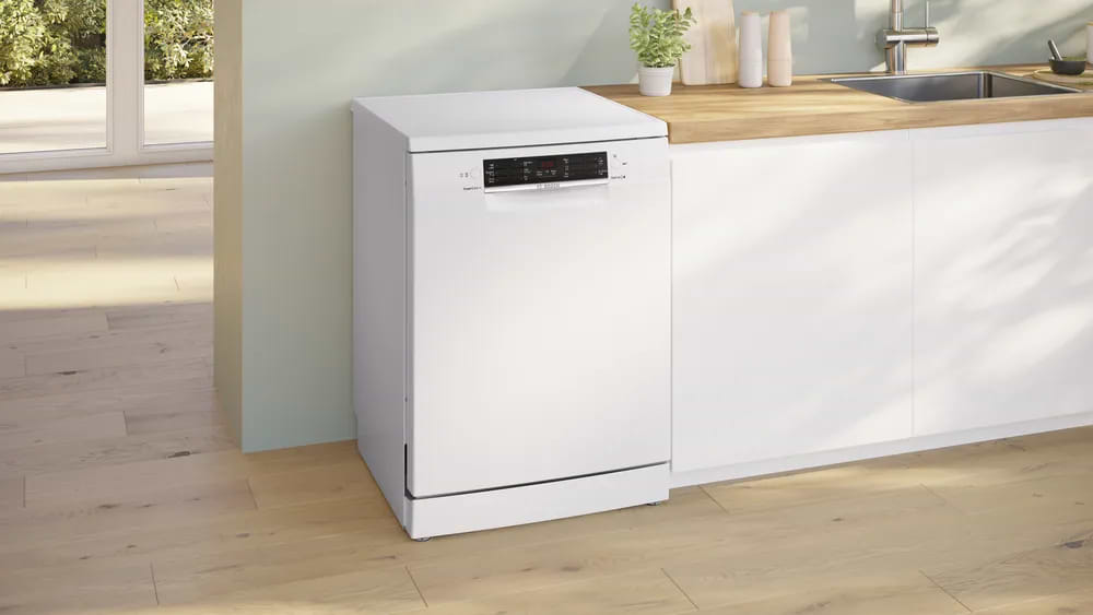 מדיח כלים רחב 13 מערכות כלים Bosch SMS46NW01B - גימור לבן
