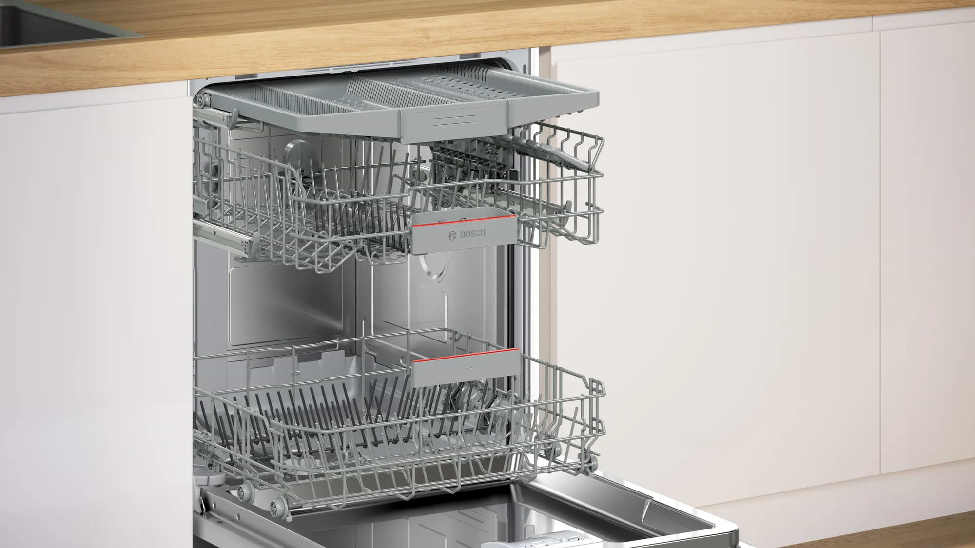 מדיח כלים אינטגרלי 13 מערכות כלים Bosch SMV4HVX32E - תוצרת פולין