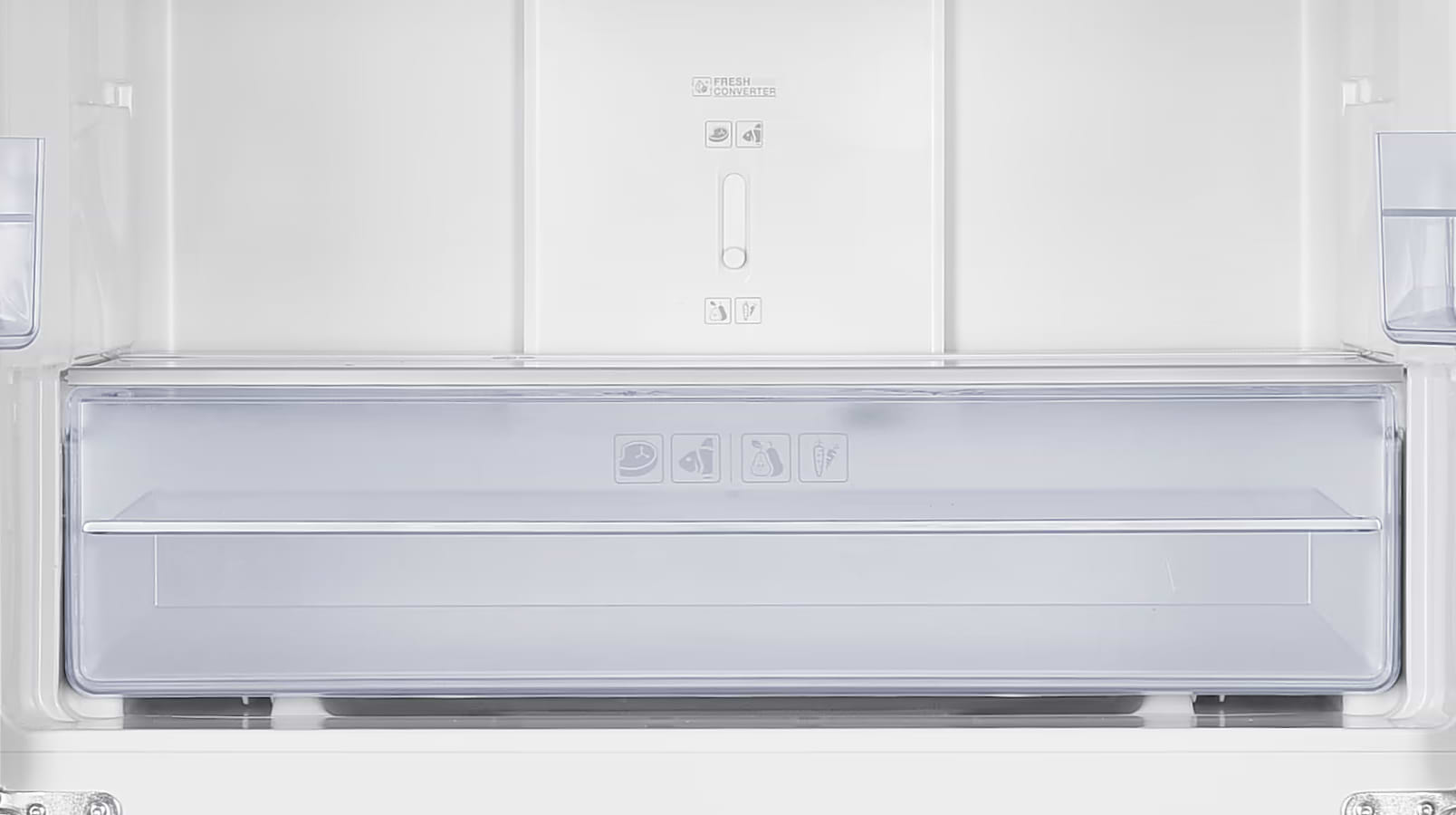 מקרר 4 דלתות מקפיא תחתון 362 ליטר נטו Electra EL404W עם מפסק שבת - גימור לבן אחריות ע"י היבואן הרשמי